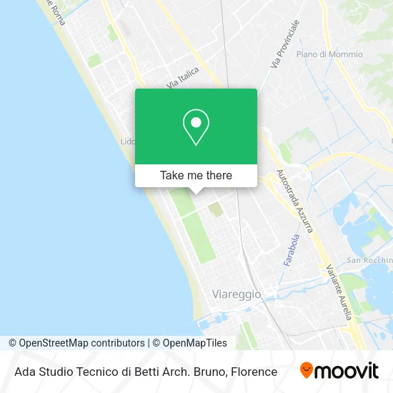 Ada Studio Tecnico di Betti Arch. Bruno map