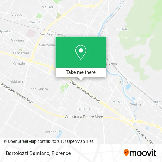 Bartolozzi Damiano map