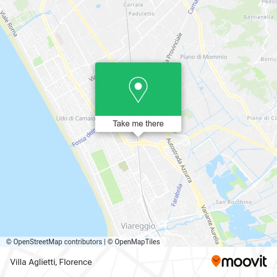 Villa Aglietti map
