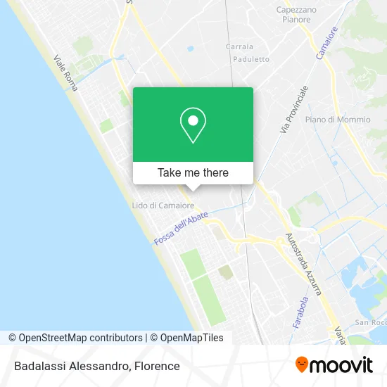 Alessandro Badalassi map