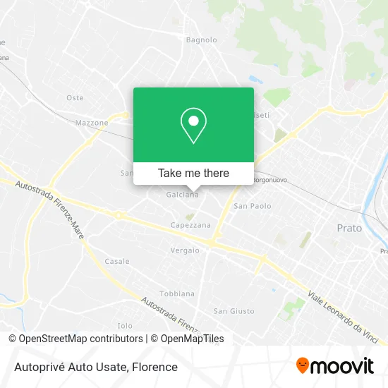 Autoprivé Auto Usate map