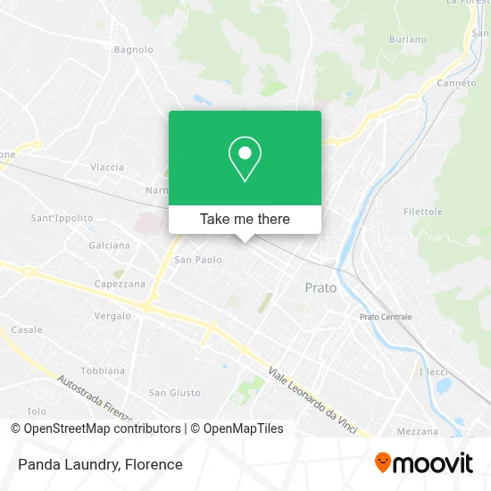 Panda Laundry map
