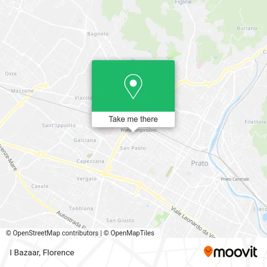 I Bazaar map