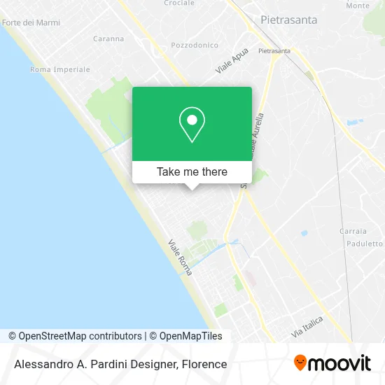 Alessandro A. Pardini Designer map