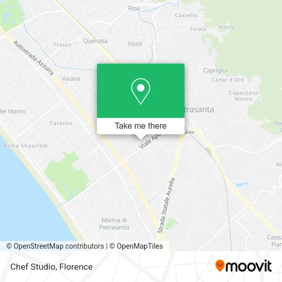 Chef Studio map