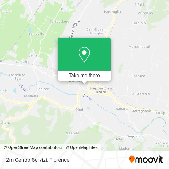 2m Centro Servizi map