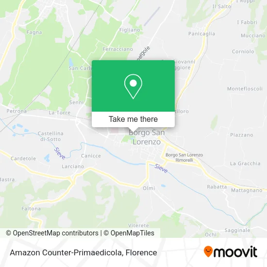 Amazon Counter-Primaedicola map