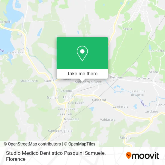 Samuele Pasquini Dental Medical Studio map