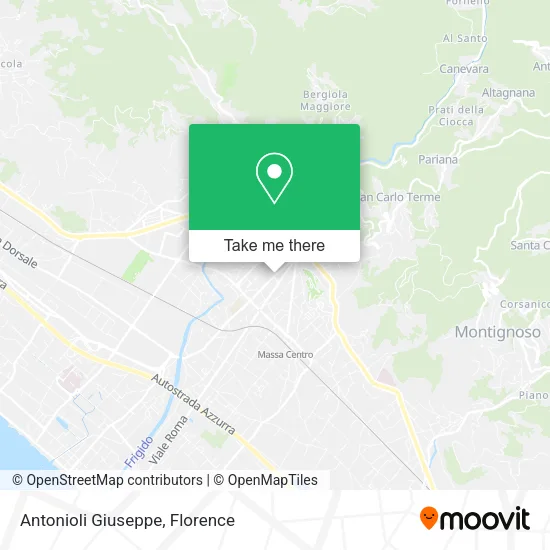 Antonioli Giuseppe map