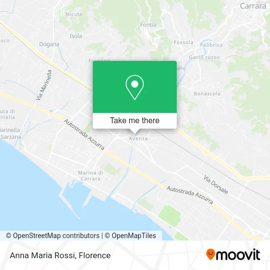 Anna Maria Rossi map