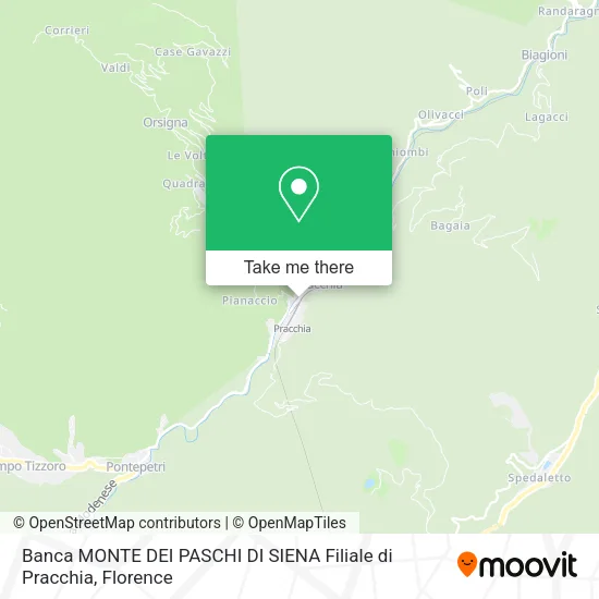 Banca MONTE DEI PASCHI DI SIENA Filiale di Pracchia map
