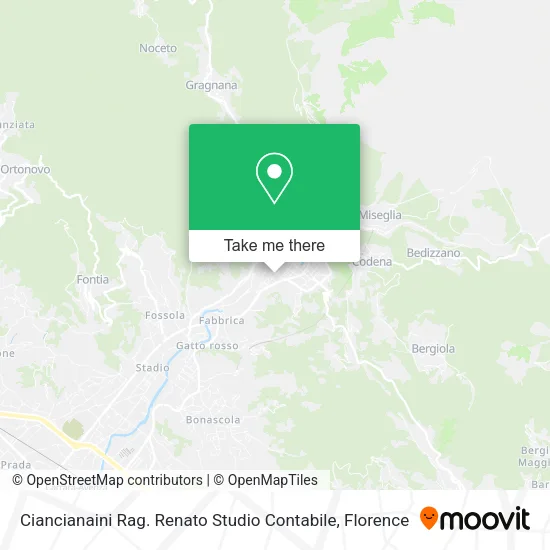 Ciancianaini Rag. Renato Studio Contabile map