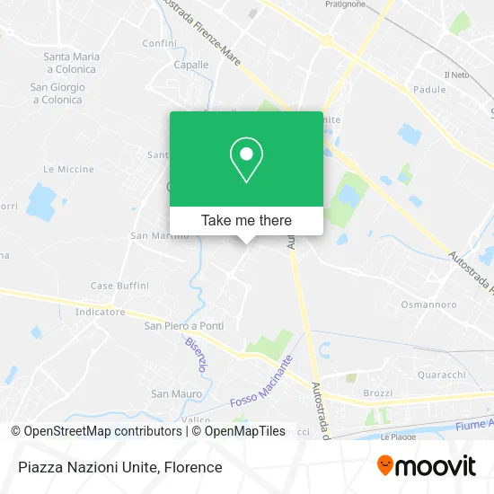 Piazza Nazioni Unite map