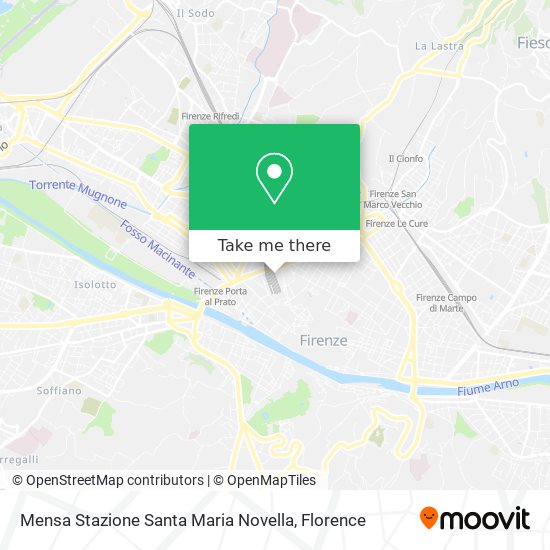 Mensa Stazione Santa Maria Novella map