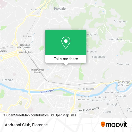 Andreoni Club map