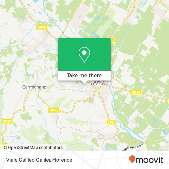 Viale Galileo Galilei map