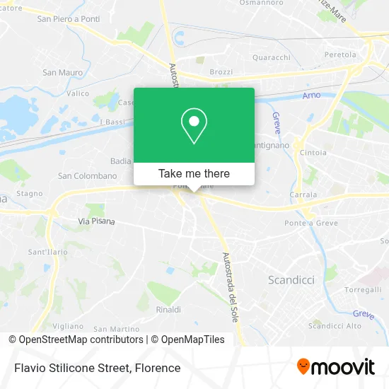 Flavio Stilicone Street map