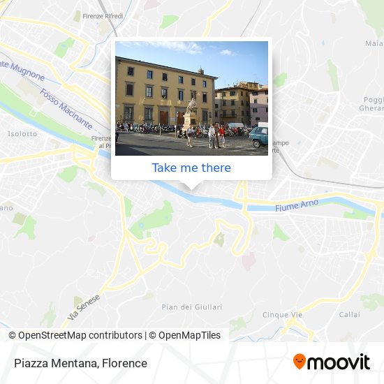 Piazza Mentana map