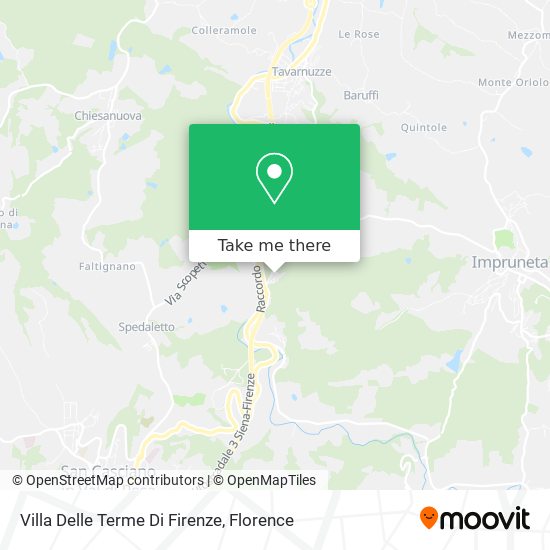 Villa Delle Terme Di Firenze map