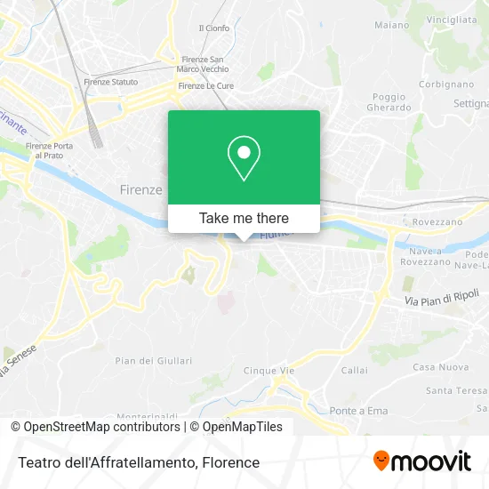 Teatro dell'Affratellamento map