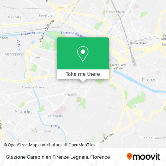 Stazione Carabinieri Firenze-Legnaia map