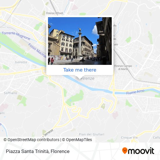 Piazza Santa Trinità map