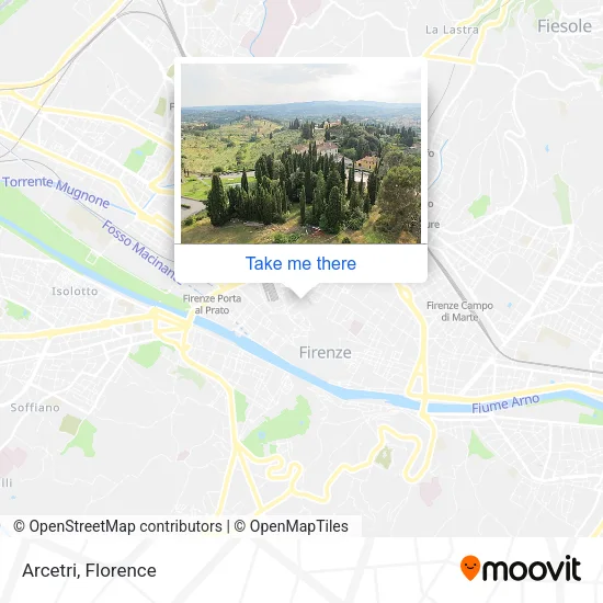 Arcetri map