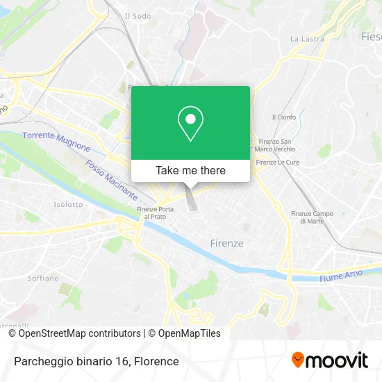 Parcheggio binario 16 map