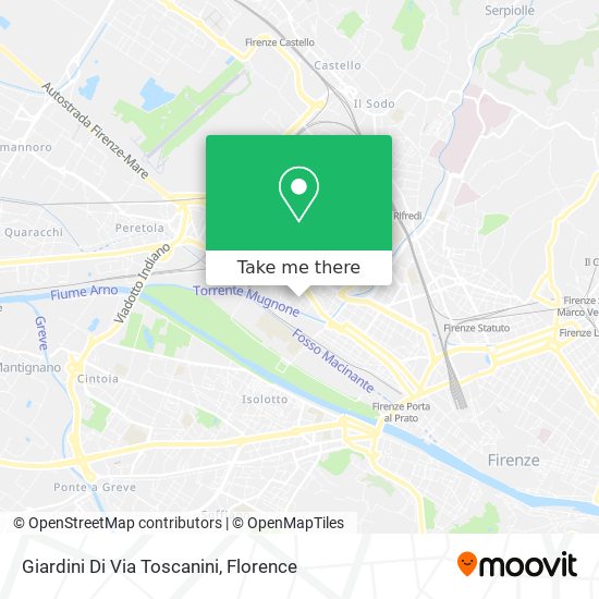 Giardini Di Via Toscanini map