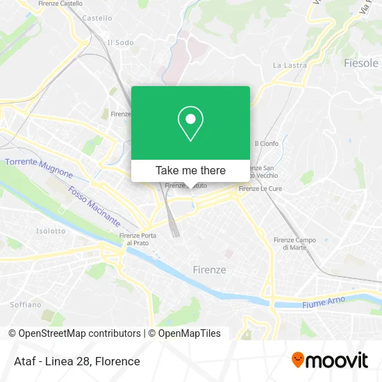Ataf - Linea 28 map