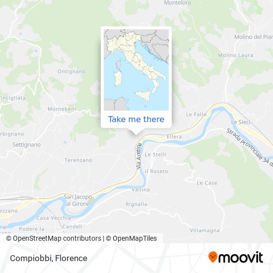 Compiobbi map