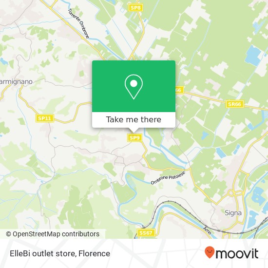 ElleBi outlet store map