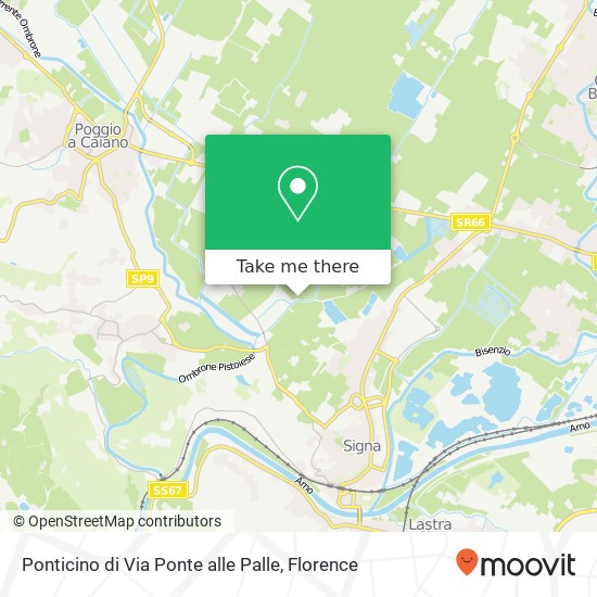 Ponticino di Via Ponte alle Palle map