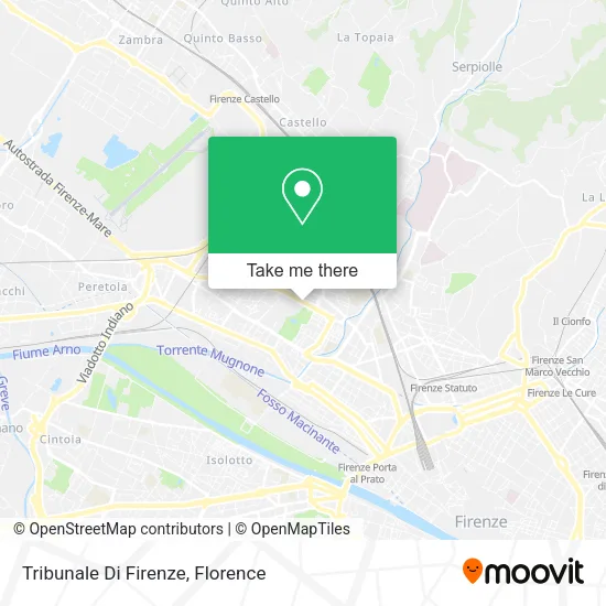 Tribunale Di Firenze map