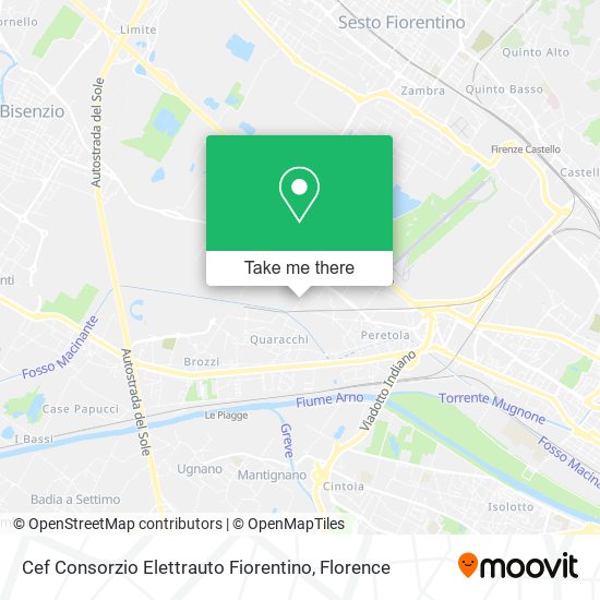 Cef Consorzio Elettrauto Fiorentino map