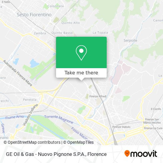 GE Oil & Gas - Nuovo Pignone S.P.A. map