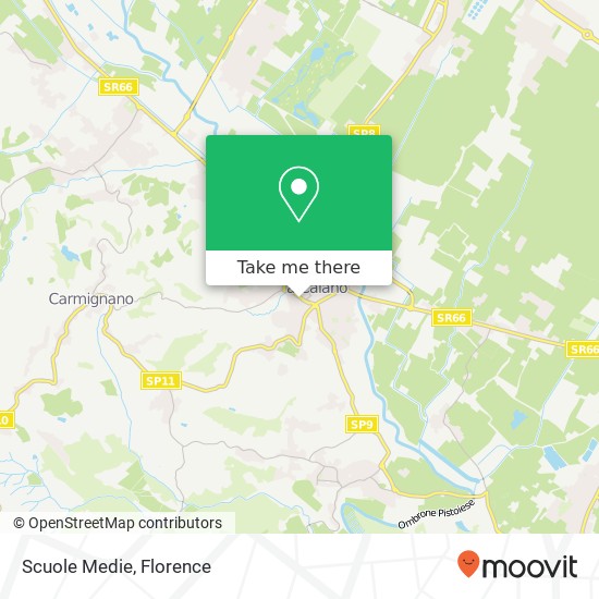 Scuole Medie map