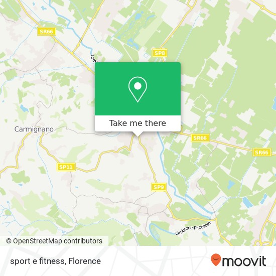 sport e fitness map