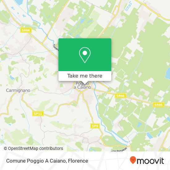 Comune Poggio A Caiano map