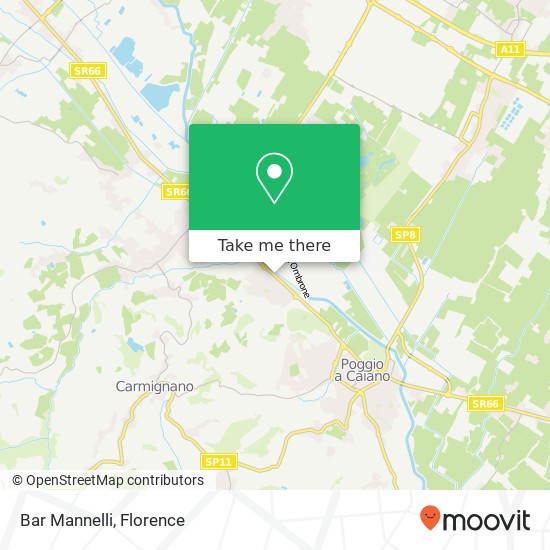 Bar Mannelli map