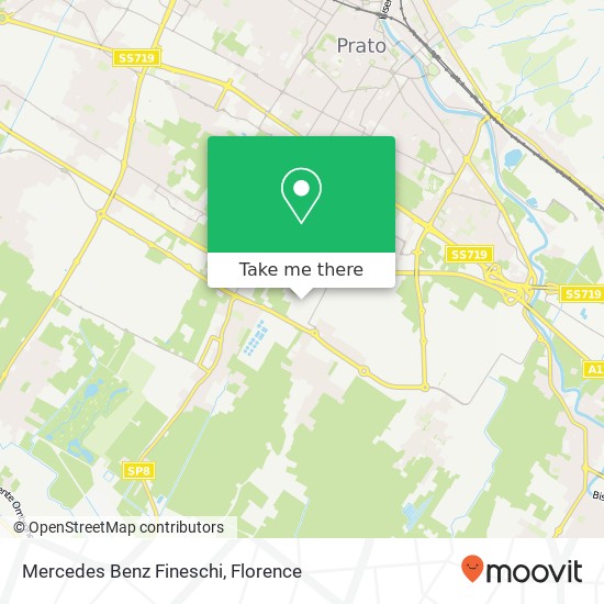 Mercedes Benz Fineschi map