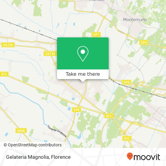 Gelateria Magnolia map