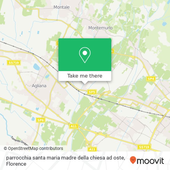 parrocchia santa maria madre della chiesa ad oste map