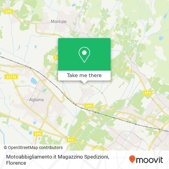 Motoabbigliamento.it Magazzino Spedizioni map