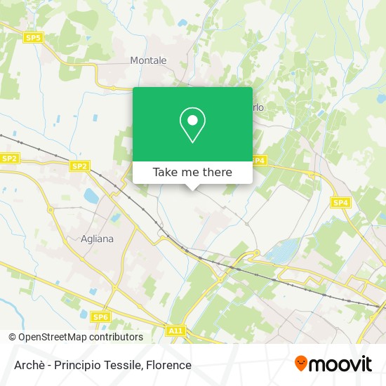 Archè - Principio Tessile map