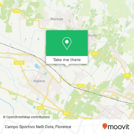 Campo Sportivo Nelli Oste map