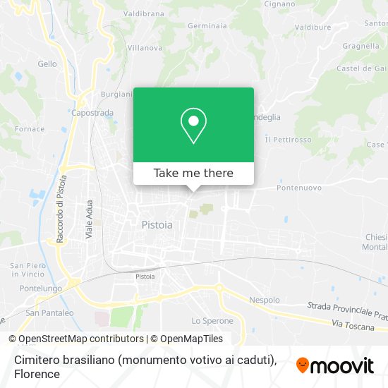 Cimitero brasiliano (monumento votivo ai caduti) map