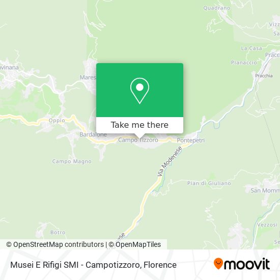 Musei E Rifigi SMI - Campotizzoro map