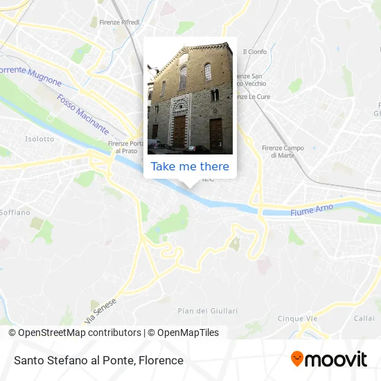 Santo Stefano al Ponte map