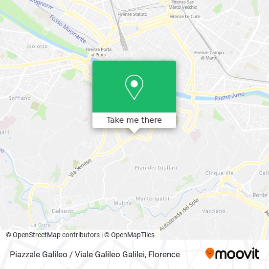 Piazzale Galileo / Viale Galileo Galilei map